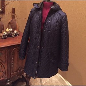 Dark Navy Rain Coat/Jacket